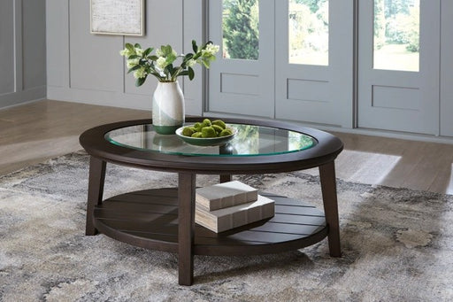 Camay Oval Cocktail Table - Lifestyle Furniture