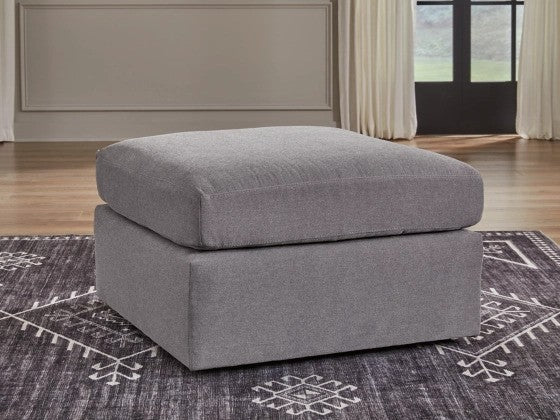 Coxdy Granite Oversized Accent Ottoman - Lifestyle Furniture