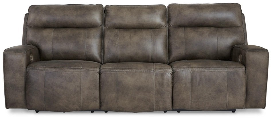 Gami Concrete Power Reclining Sofa - Lifestyle Furniture