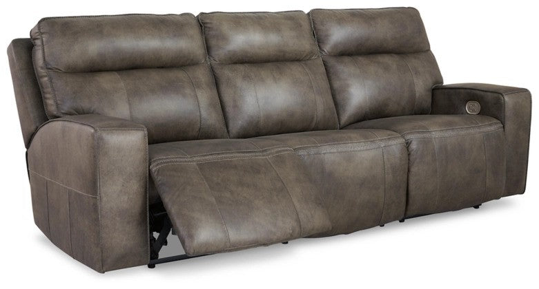 Gami Concrete Power Reclining Sofa - Lifestyle Furniture