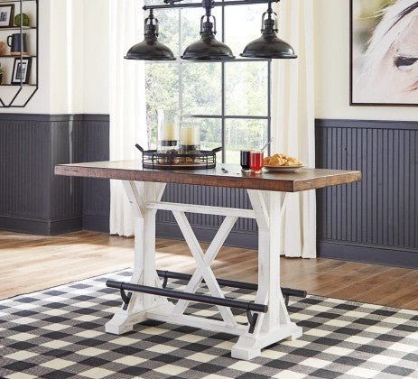 Becker II Rect Counter Table - Lifestyle Furniture