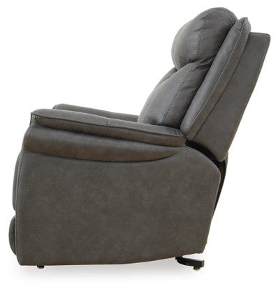 Lozen Steel Power Lift Recliner - Lifestyle Furniture