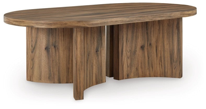 Tassy Oval Coffee Table - Lifestyle Furniture
