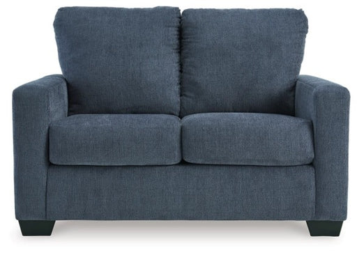 Raby Navy Twin Sofa Sleeper - Lifestyle Furniture