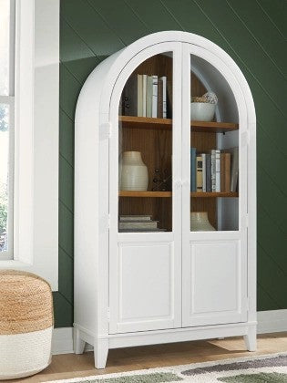 Dagan White Accent Cabinet - Lifestyle Furniture