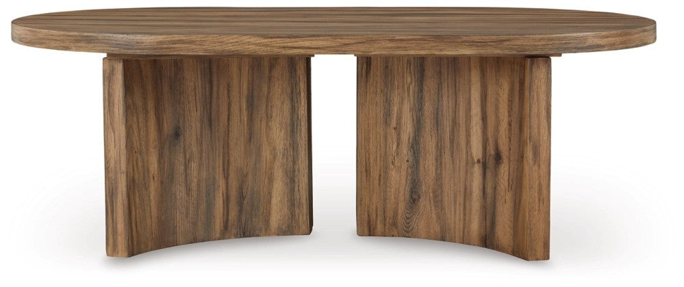 Tassy Oval Coffee Table - Lifestyle Furniture