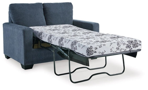 Raby Navy Twin Sofa Sleeper - Lifestyle Furniture