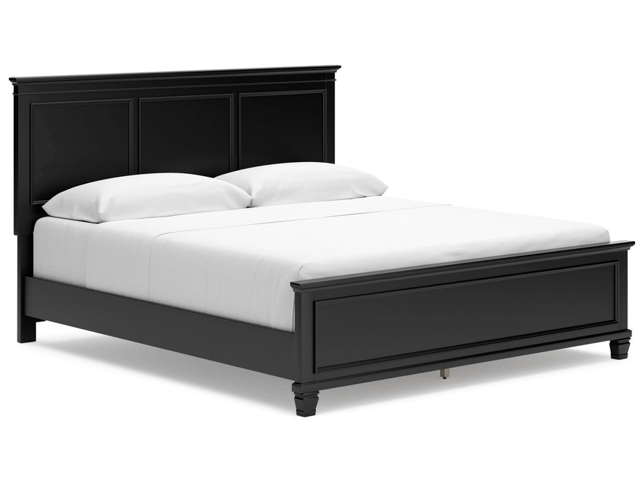 Lana Panel Bed With Dresser & Mirror - Lifestyle Furniture