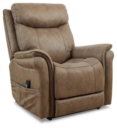 Lozen Driftwood Power Lift Recliner - Lifestyle Furniture