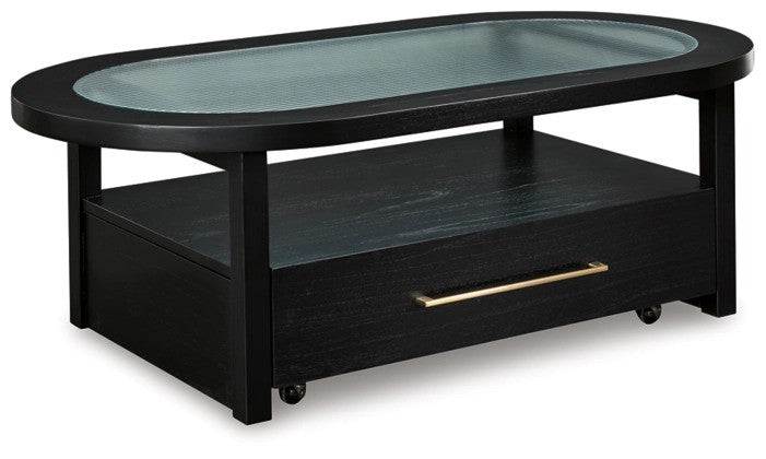 Winbary Oval Cocktail Table - Lifestyle Furniture