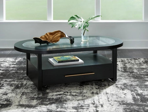 Winbary Oval Cocktail Table - Lifestyle Furniture
