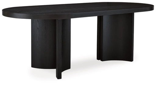 Robeck Oval Dining Table - Lifestyle Furniture