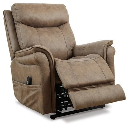 Lozen Driftwood Power Lift Recliner - Lifestyle Furniture