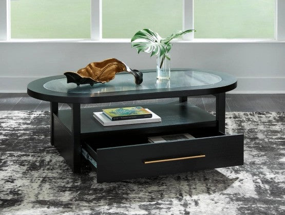Winbary Oval Cocktail Table - Lifestyle Furniture