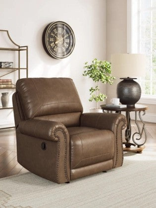Chasey Earth Swivel Glider Recliner - Lifestyle Furniture