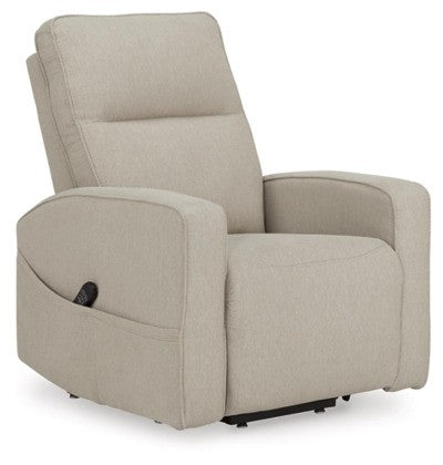 Tarza Smoke Power Lift Recliner - Lifestyle Furniture