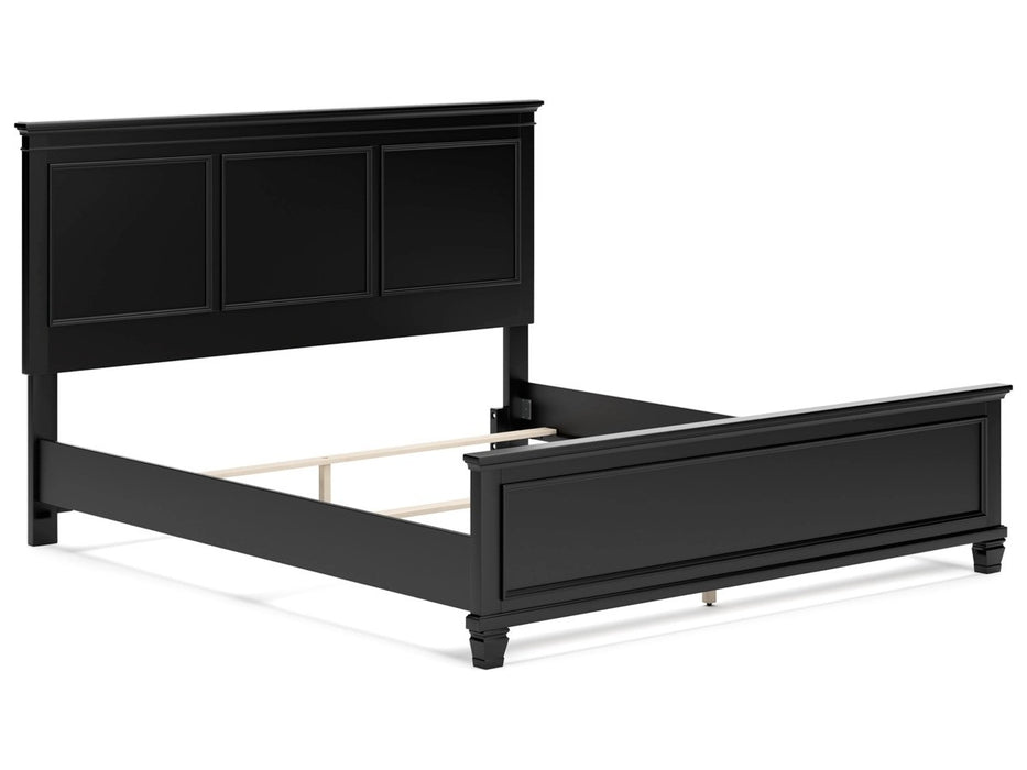 Lana Panel Bed With Dresser & Mirror - Lifestyle Furniture