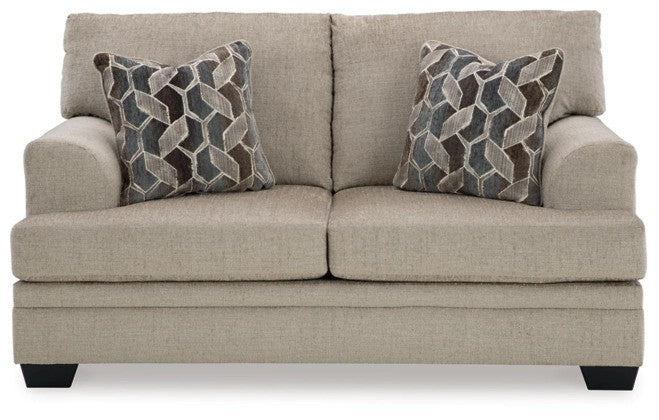 Stony Taupe Loveseat - Lifestyle Furniture