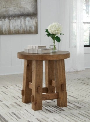 Mark Round End Table - Lifestyle Furniture