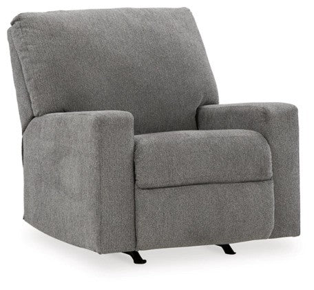 Delta Graphite Rocker Recliner - Lifestyle Furniture