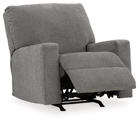 Delta Graphite Rocker Recliner - Lifestyle Furniture