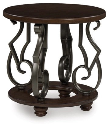 Frellyn Round End Table - Lifestyle Furniture