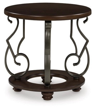 Frellyn Round End Table - Lifestyle Furniture