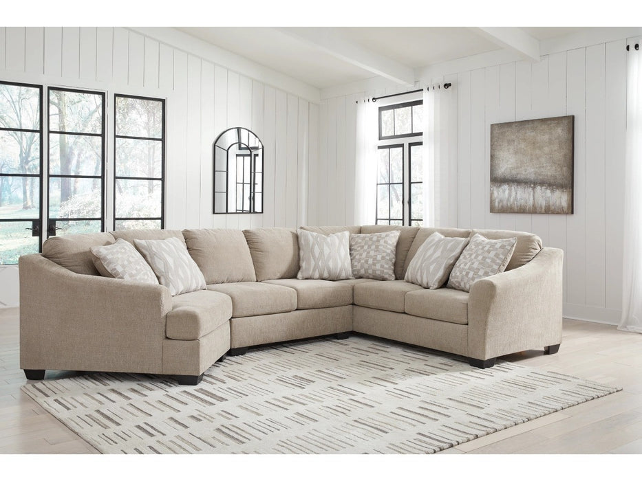 Broday 3PC Sec with Cuddler - Lifestyle Furniture