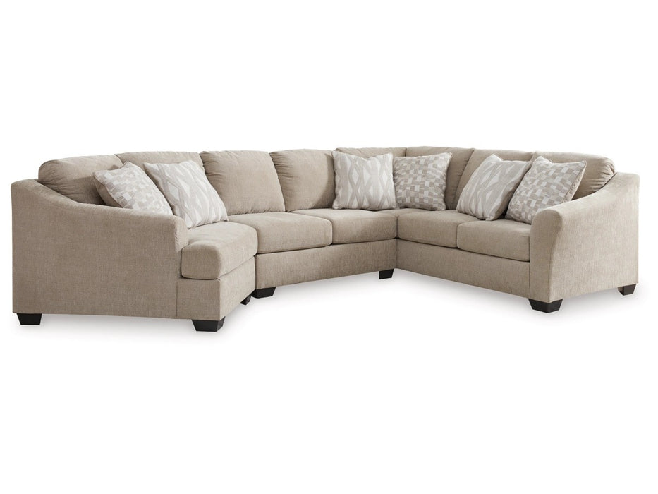 Broday 3PC Sec with Cuddler - Lifestyle Furniture