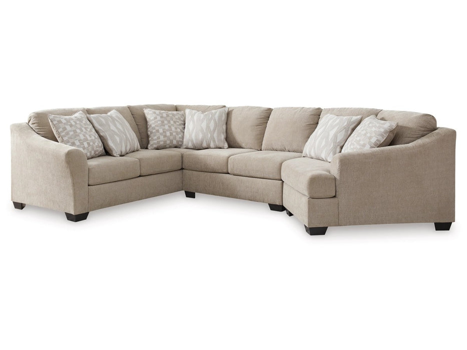 Broday 3PC Sec with Cuddler - Lifestyle Furniture