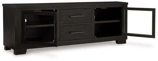 Salli Black Extra Large TV Stand - Lifestyle Furniture