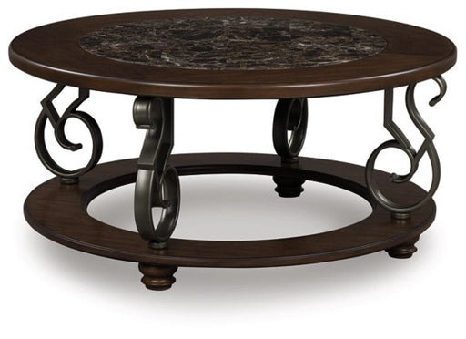 Frellyn Round Cocktail Table - Lifestyle Furniture
