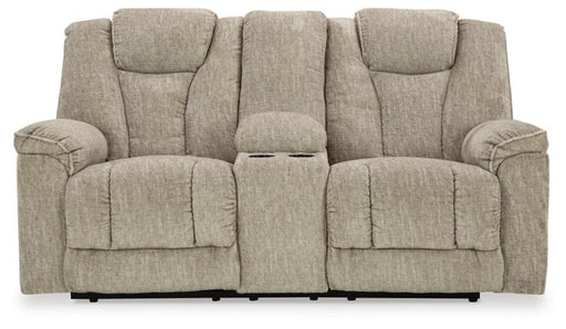 Hima Power Reclining Loveseat with Console - Lifestyle Furniture