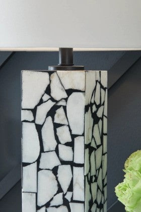 Macaria Marble Table Lamp - Lifestyle Furniture