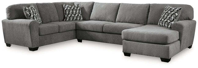 Bkale 3-Piece Sectional with Chaise - Lifestyle Furniture