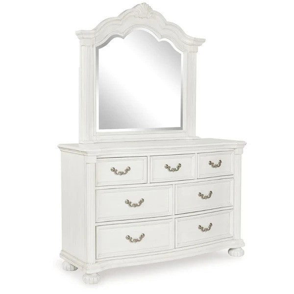Monne Bed With Dresser & Mirror - Lifestyle Furniture