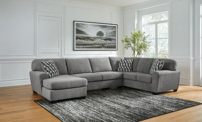 Bkale 3-Piece Sectional with Chaise - Lifestyle Furniture