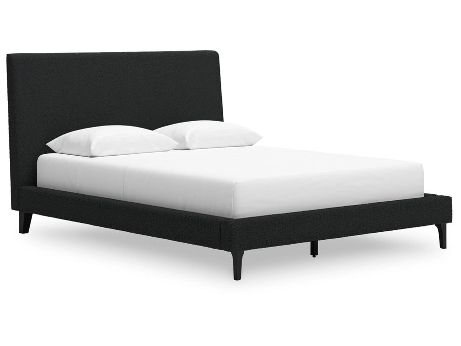 Cady Upholstered Bed With Dresser & Mirror - Lifestyle Furniture