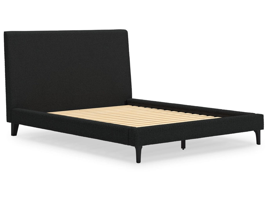 Cady Upholstered Bed With Dresser & Mirror - Lifestyle Furniture