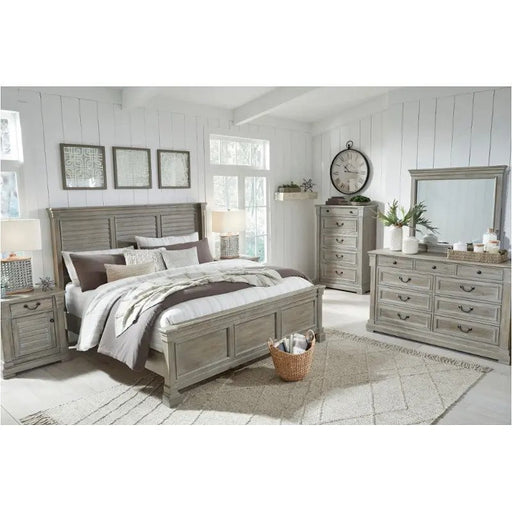 Moreshire Bed with Dresser & Mirror - Lifestyle Furniture