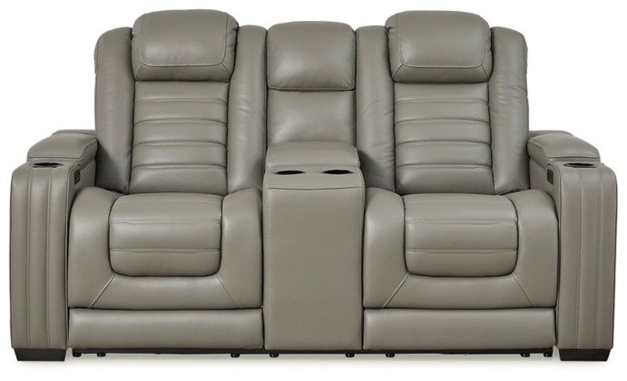 Backtrack Grey Loveseat - Lifestyle Furniture