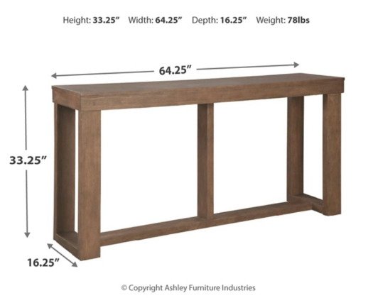Cara Sofa Table - Lifestyle Furniture