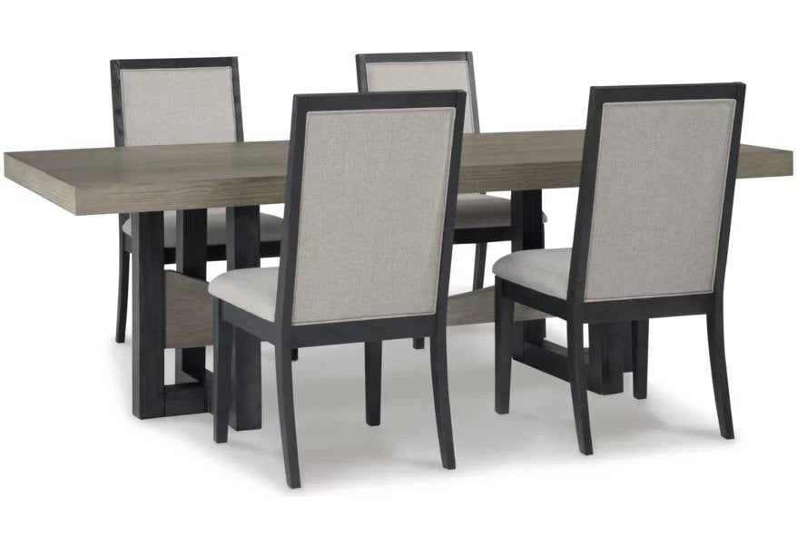 Greenland 5Pc. ( Dining Table & 4 Chairs) - Lifestyle Furniture