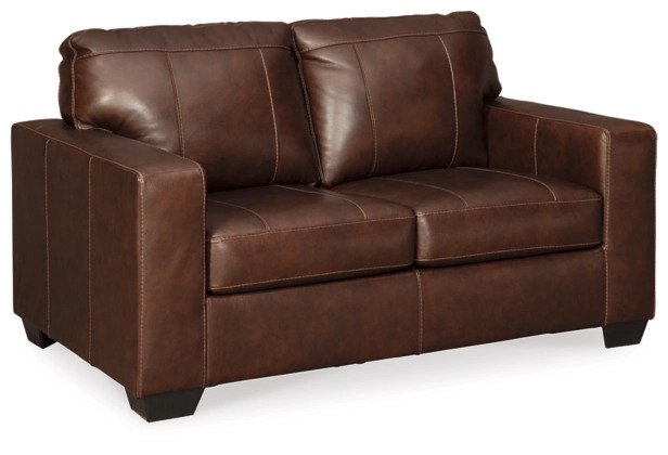 Morelos Chocolate Loveseat - Lifestyle Furniture