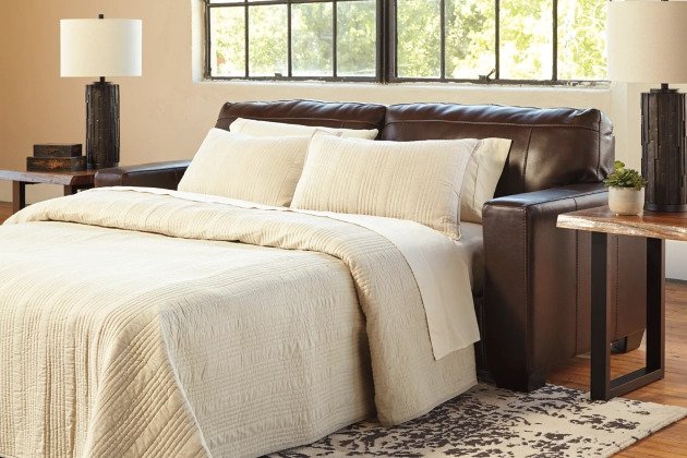Morelos Chocolate Queen Sofa Sleeper - Lifestyle Furniture