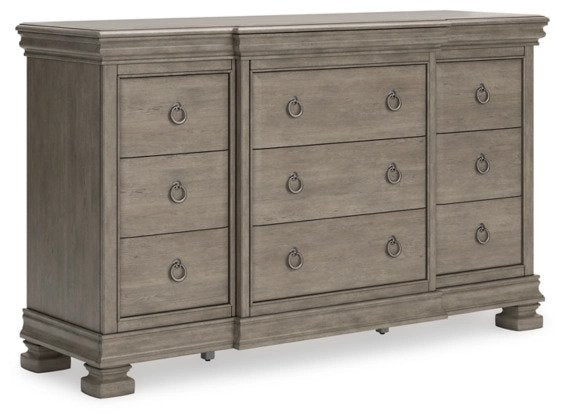 Lecox Dresser & Mirror - Lifestyle Furniture