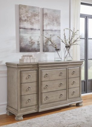 Lecox Dresser & Mirror - Lifestyle Furniture
