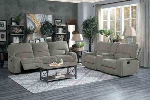 Borneo Mocha Double Reclining Sofa And Loveseat - Lifestyle Furniture