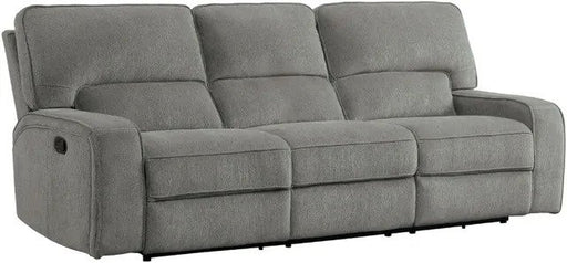 Borneo Mocha Double Reclining Sofa - Lifestyle Furniture