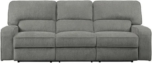 Borneo Mocha Double Reclining Sofa - Lifestyle Furniture